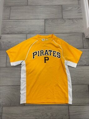 Pittsburgh Pirates Yellow Athletic Shirt